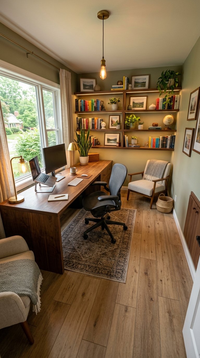 Home office renovation