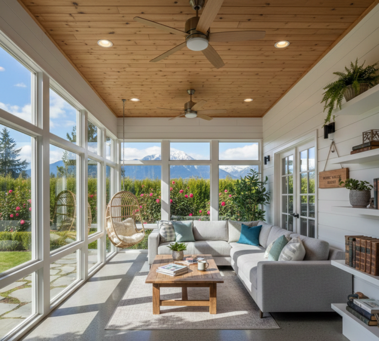 Enclosed Porch Conversion