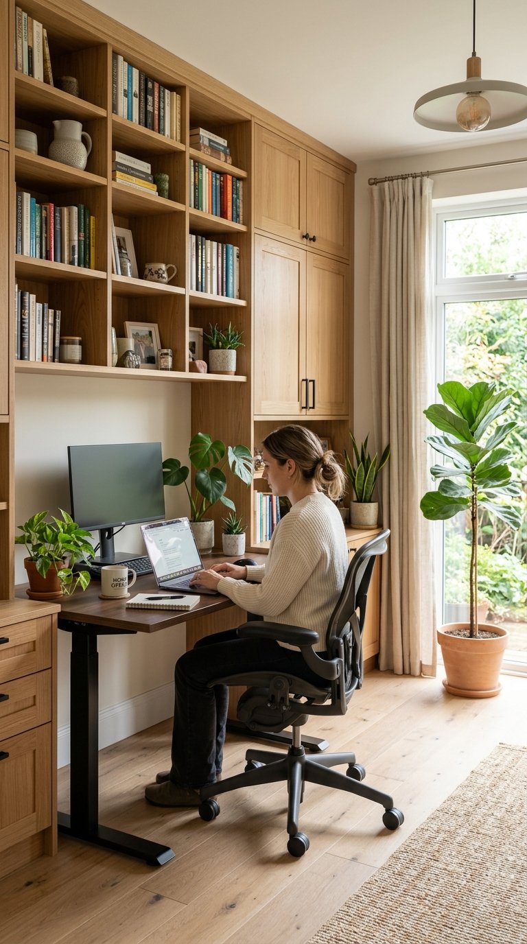 Home office renovation