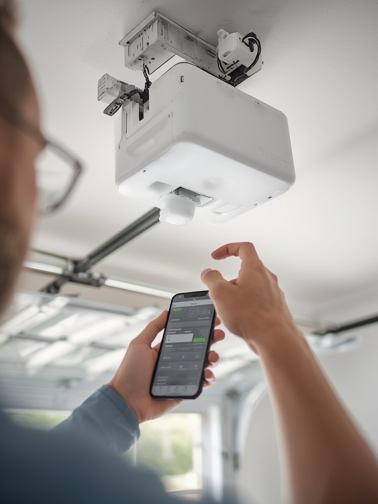 Smart garage door opener - Illustration 2