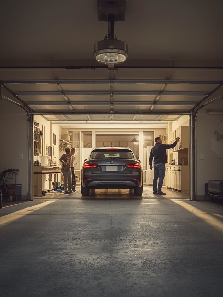 Smart garage door opener - Illustration 3