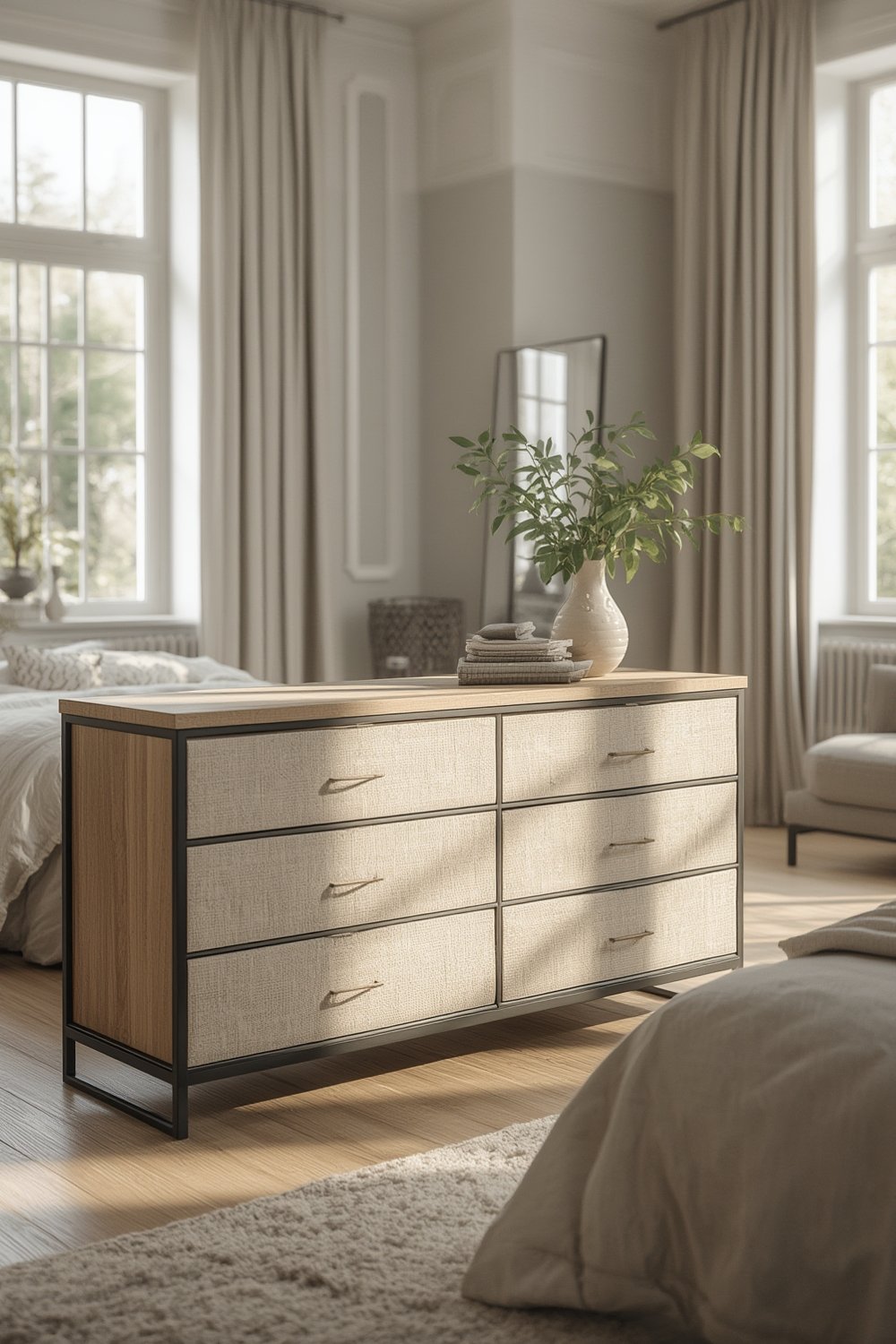 bedroom dresser product view