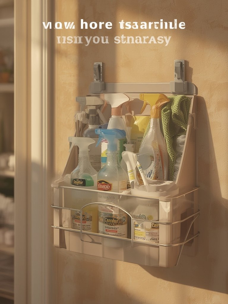 organizing caddy in action