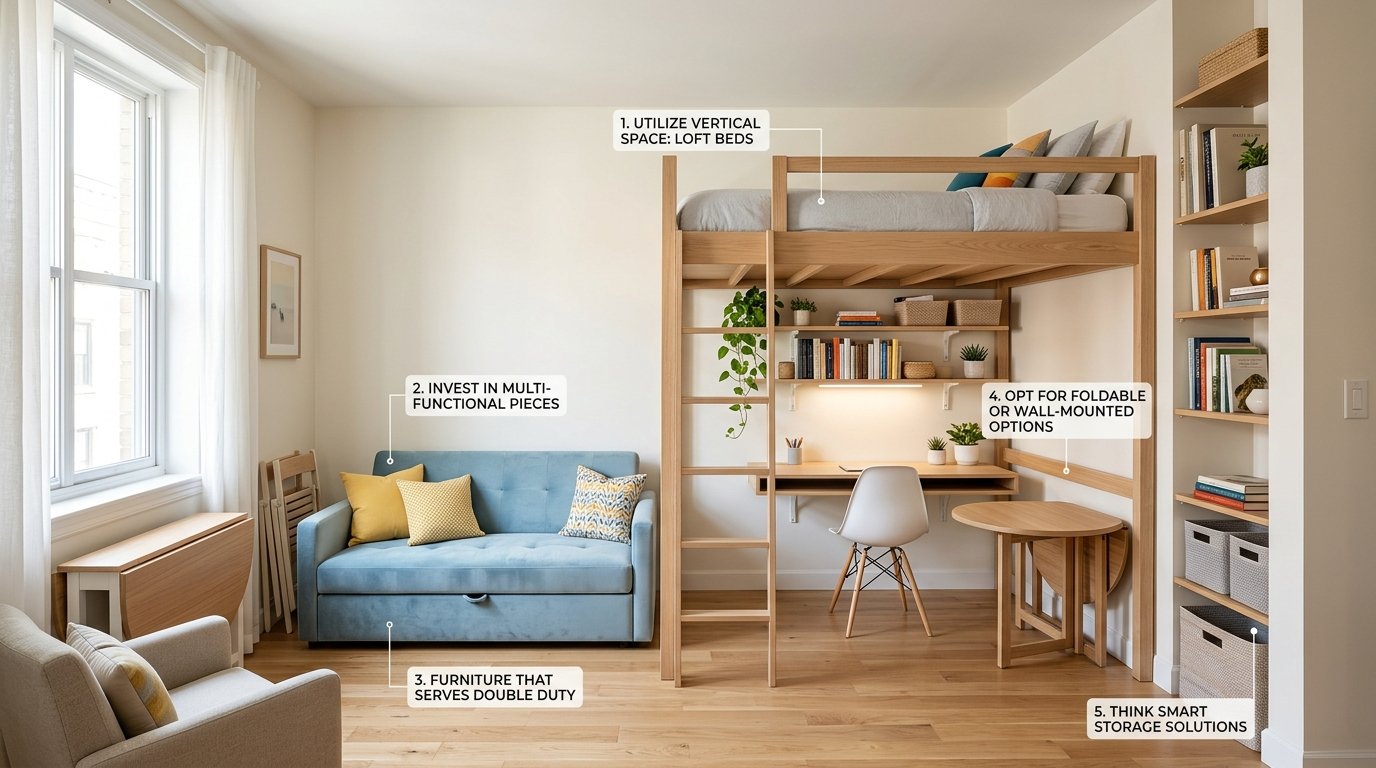best furniture for small apartments