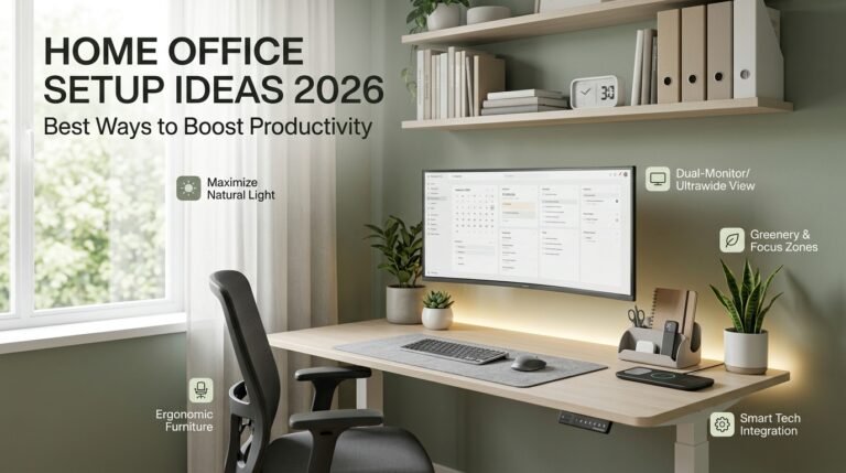 home office setup ideas 2026