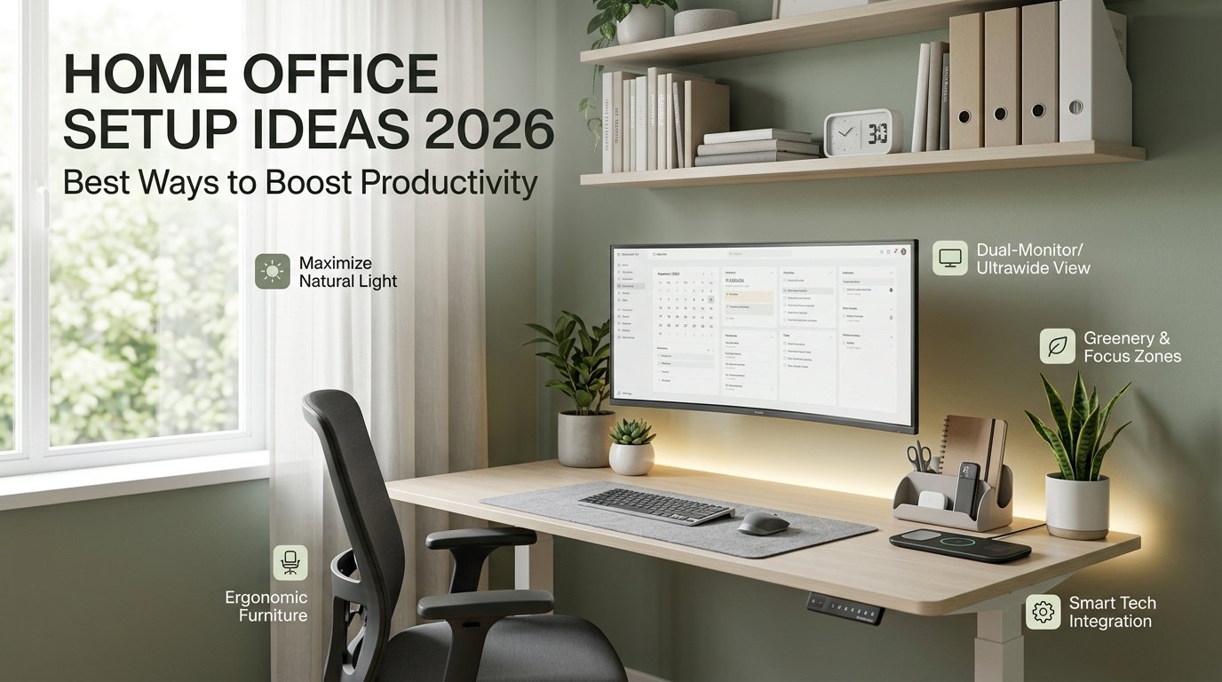 home office setup ideas 2026